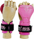 Cobra Grips FIT for Women Weight Lifting Grips with Wrist Support FIT Pink Rubber Lifting Straps Alternative