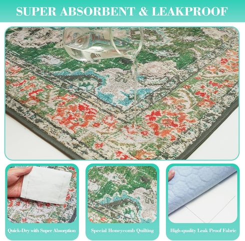 Dogs54"x72" Thicken Washable Pee Pads for Dogs, Waterproof Reusable Pee Pads for Super Absorbent Leakproof Dog Pads