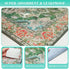 Dogs54"x72" Thicken Washable Pee Pads for Dogs, Waterproof Reusable Pee Pads for Super Absorbent Leakproof Dog Pads