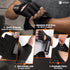 SIMARI Breathable Workout Gloves for Men Women, Padded Weight Lifting Gloves with Wrist Wraps Support, Full Palm