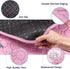 2-Pack 36" 48" Sunheir Extra Large Reusable Dog Mat for Floor, Dog Playpen, Non-Slip Waterproof Super Absorbent
