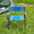 FUCIHOMA Oversized Padded Folding Chair with Side Table - 400lb Capacity Portable Directors