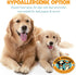 Pack 5-6" (4ct) Approved Beef Trachea - Dehydrated Beef Dog Treats Made in USA - Single Ingredient Treat w/Chondroitin