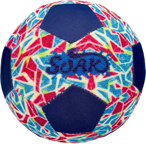 SOAK Waterproof Soccer Ball - Glow in The Dark Size 5 Kick Ball for Indoor/Outdoor Play for Kids and Adults