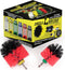 Outdoor Cleaning Supplies - Stiff Bristle Drill Powered Brush Attachments for Garden