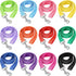 12 Pcs Nylon Dog Leash Bulk, 5ft Dog Training Leash in 12 Colors, Puppy Traction Rope for Small Medium Dogs