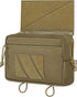 OneTigris Tactical Drop Pouch, PLUS1S Admin Pouch, Tactical Tool Pouch with Hook and Loop Panel for Tactical Vest Chest