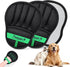JGLXF Upgraded Pet Hair Removal Glove for Dogs & Cats, Electrostatic Five-Finger Hair