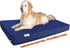 Dogbed4less XXL Heavy Duty Dog Pet Bed External Zipper Duvet Cover - Replacement Cover 55X37X4 Inches, Navy Blue