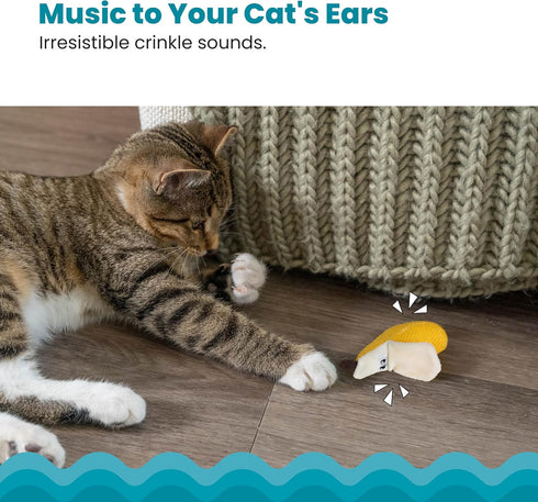 Catstages Petstages Dental Banana Catnip Cat Chew Toy