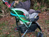 Third Kind Stroller Lights Bike Lights Set of 2 LED Rechargeable Lights with Straps