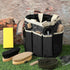 12 Sets Abbylike Pieces Horse Grooming Kit with Organizer Tote Bag Tack Room Supplies Horse Brush Equine Care Cleaning