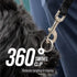Leash Boss Free Range Long Dog Leash for Large Dogs, 1 Inch Heavy Duty Nylon Training Lead, 30 Ft, Orange