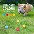 PrimePets Mini 2 Inch Squeaky Tennis Balls for Dogs, Interactive Dog Toy Balls for Indoor Outdoor
