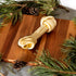 Pet Factory 100% Made in USA Beefhide 9-10" Knotted Bone Dog Chew, Natural Flavor