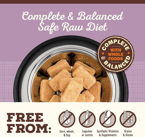 Primal Freeze Dried Cat Food Nuggets Turkey, Complete & Balanced Meal or Topper, 14 oz