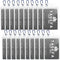 Tagefa Cooling Towels 20 Pack, 40"x 12" Cooling Rags Neck Wraps for Sports