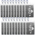 Tagefa Cooling Towels 20 Pack, 40"x 12" Cooling Rags Neck Wraps for Sports