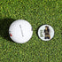 JIAOWEI Enamel Golf Ball Marker with Magnetic Hat Clip, Funny Golf Accessories for Golf Lovers