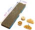 Cat Scratching Post for Cage, Wall Mounted Cat Scratcher, Cardboard Scratcher, SCRC-40X10