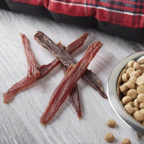 Golden Rewards Jerky Treats - Chicken, Duck & Beef Recipe for Dogs