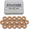 Yellow Jacket Premium Inline Skate Bearings, Roller Skate 608, ABEC (Pack of 16)