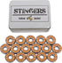 Yellow Jacket Premium Inline Skate Bearings, Roller Skate 608, ABEC (Pack of 16)