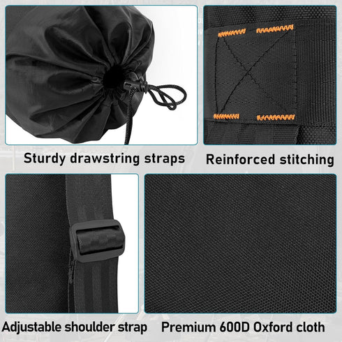 48 Inch Camp Chair Replacement Bag Outdoor Folding Chair Carrying Bag with Shoulder Strap Heavy Duty Chair Bag