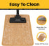 Cat Scratcher Mat - Natural Sisal with Sticky Velcro Tapes, Horizontal Floor Pads for Indoor Cats