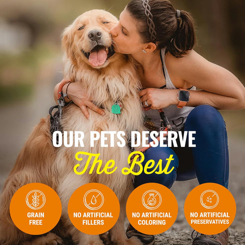 etta says! Premium Crunchy Dog Chews 7” Variety Pack Grain-Free Treats for Teeth, Easy to Digest, Made in USA