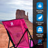 Kijaro Dual Lock Portable Camping Chairs - Enjoy the Outdoors with a Versatile Folding Chair for Sports, Lawn - Dual