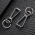 KeyUnity KM01 Titanium EDC Keychain Clip with Bottle Opener, Quick Release Carabiner Key Ring