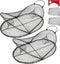 QualyQualy 2PCS Crawfish Trap, Crab Traps for Blue Crabs Crayfish Crawdad Trap