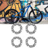 X AUTOHAUX 4pcs 25mm x 7 Ball Bearing Cages, Rear Wheel Bearing Retainer for Bicycles
