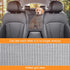 Dog Back Seat Cover Protector for Cars SUV and Trucks with Mesh Window, Scratchproof Nonslip and Waterproof Material(Black) by GXT