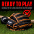 Franklin Sports Kids Baseball Gloves - RTP Youth Teeball Glove + Ball Set - 9.5" Mitt Set for Boys + Girls