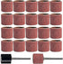 LittleFlower 22-Pack Pet Nail Grinder Replacement Kit - Sanding Bands for Dogs &