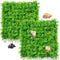2 PCS Hermit Crab Climbing Toys, Faux Grass Mat 10 x 10 Inch, Fake Turf Hermit Crab Climbing Wall, Fish Tank Decorations