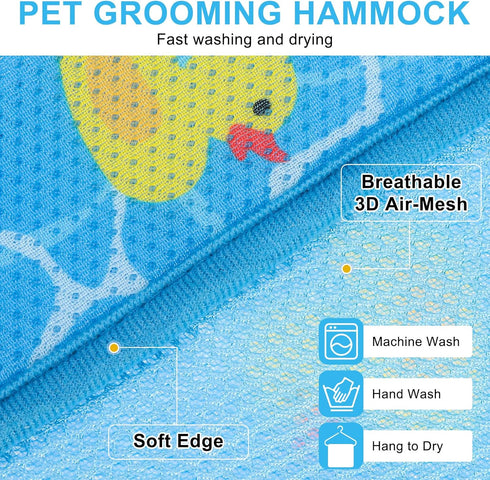 Hammock Trimming/Clipping- BEAUTYZOO Dog Grooming for Small Dogs Cat- Dog Sling for Nail Dog Hanging Holder with Thick