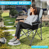 450 LBS Oversized Folding Camping Chair for Adults, Supports Camping Chairs, Heavy Duty Camping Chair with Side