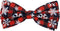 Huxley & Kent Bow Tie for Pets | Buffalo & Snow (Small) | Christmas Holiday Velcro Bow Tie for Dogs and Cats