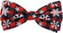 Huxley & Kent Bow Tie for Pets | Buffalo & Snow (Small) | Christmas Holiday Velcro Bow Tie for Dogs and Cats