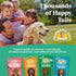 5 oz (Pack 6) Newman's Own Beef & Sweet Potato Jerky Dog Treats, Bag of High Protein, Grain Free, Grass-Fed as Beef