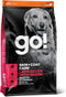 GO! SOLUTIONS Skin + Coat Care Dry Dog Food, 12 lb, Lamb Recipe with Grains