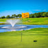 Standard Themed Golf Flag - 14x20 Inch, 420D Nylon Double-Sided Silk-Screen for Practice Putting Green