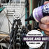 2000 4 Slip Bike Chain Lube, Bicycle Chain and Cable Lubricant, Pure Synthetic Oil for All Bikes, Reduces Friction