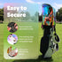 Incontro Premium Hologram Golf Bag Rain Hood Cover - Waterproof, Color Changing, Durable TPU, Fits 8.5 to 9.5 Inch Bags
