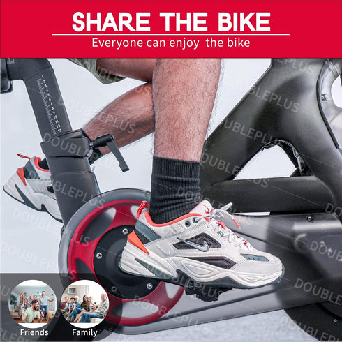 Pedal Converter for Peloton Bike & Bike Plus, Replacement Adapter for Regular Shoes