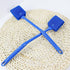 FOONEA 2PCS Fish Tank Cleaning Tools, Aquarium Double Sided Sponge Brush, Fish Tank Cleaner with Long Handle