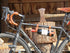 oopsmark The Bicycle Wine Rack - Handmade Leather Bike Bottle Holder and Carrier for Picnics